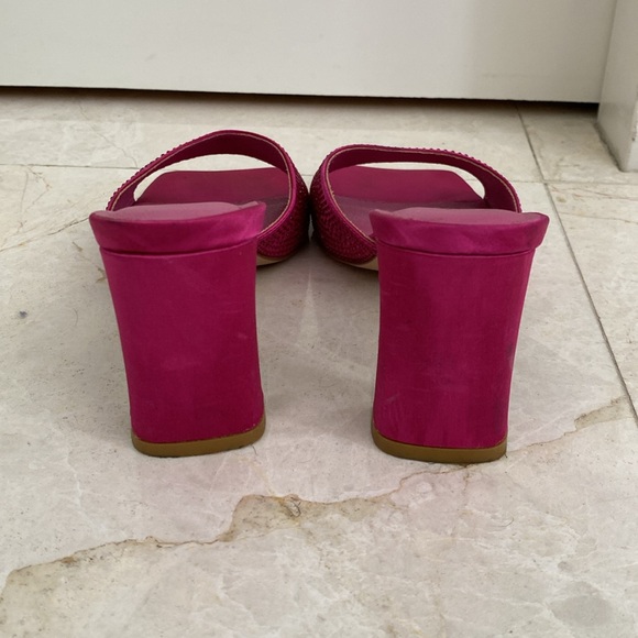 Pink Rhinestone Heels - Size 7 - Picture 4 of 6
